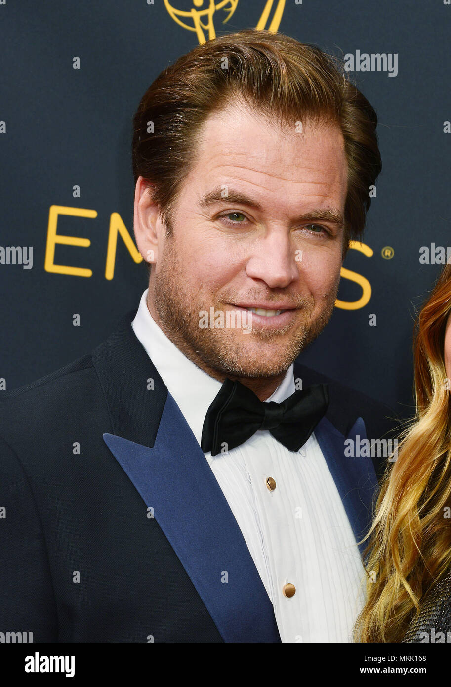 Michael Weatherly nella 68 Emmy Awards 2016 presso il Microsoft Theatre di Los Angeles. Settembre 18, 2016.Michael Weatherly evento nella vita di Hollywood - California, tappeto rosso Evento, verticale, STATI UNITI D'AMERICA, industria cinematografica, celebrità, fotografia, Bestof, arte cultura e intrattenimento, Topix celebrità moda / una persona, verticale, migliori della vita di Hollywood, evento nella vita di Hollywood - California, moquette rossa e dietro le quinte, USA, industria cinematografica, celebrità, movie celebrità, personaggi televisivi, musica celebrità, fotografia, Bestof, arte cultura e intrattenimento, Topix, headshot, verticale, dal Foto Stock