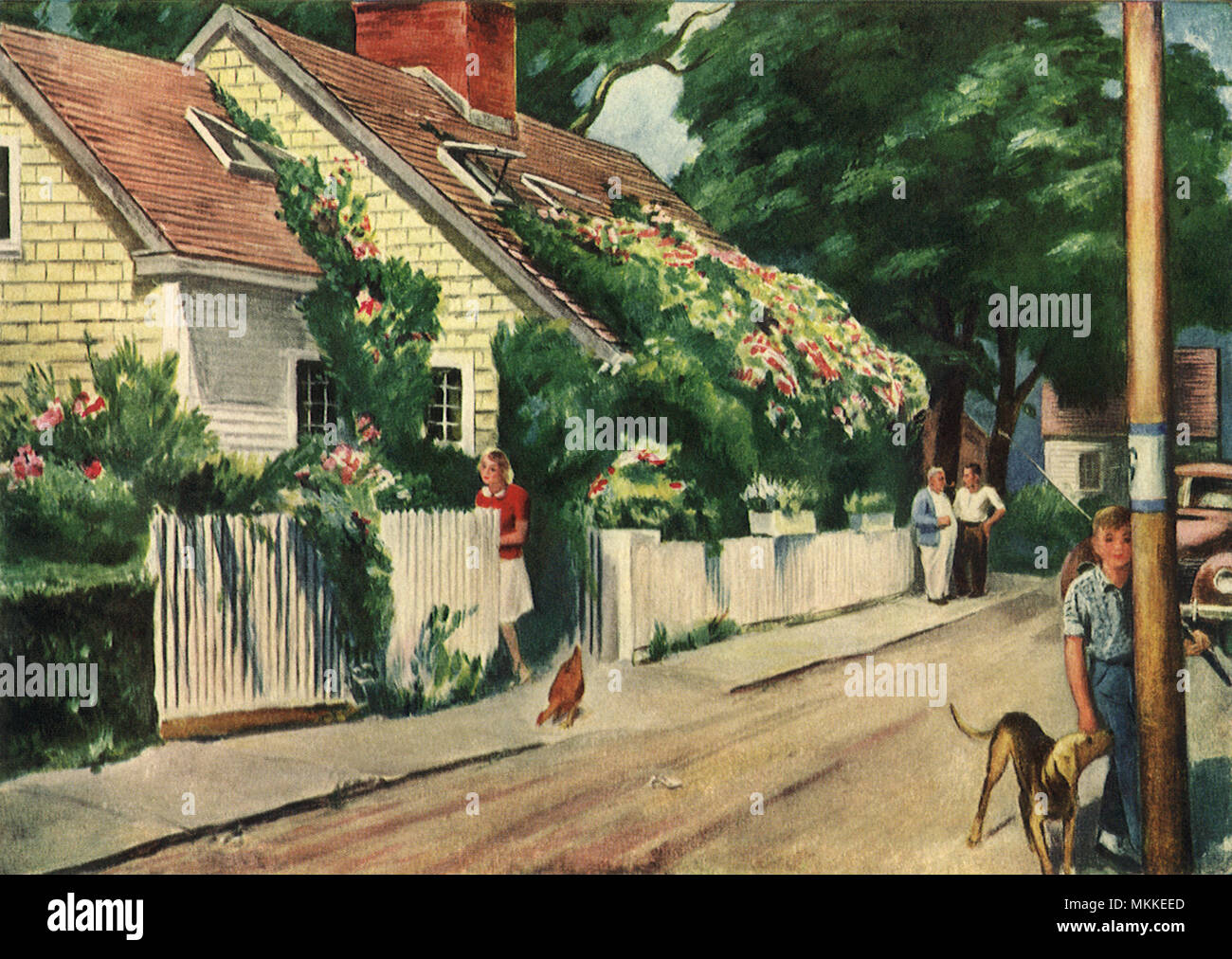 Casa di campagna Foto Stock