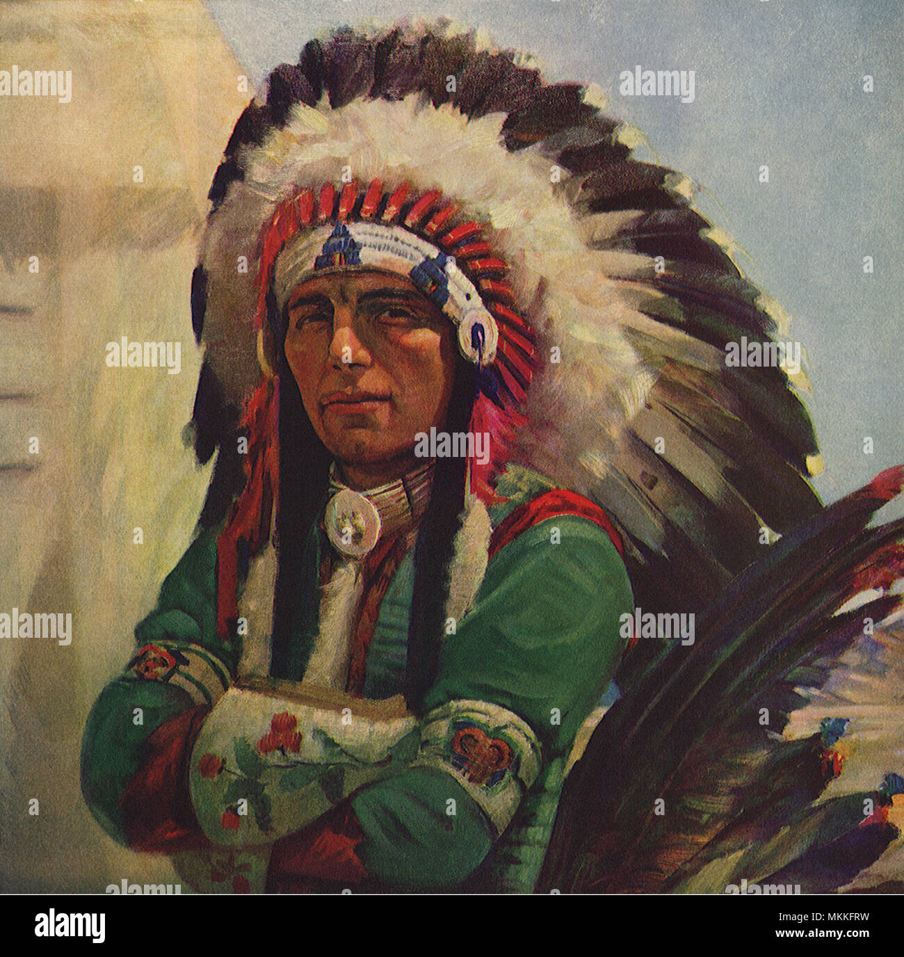 Cherokee ballerina Foto Stock