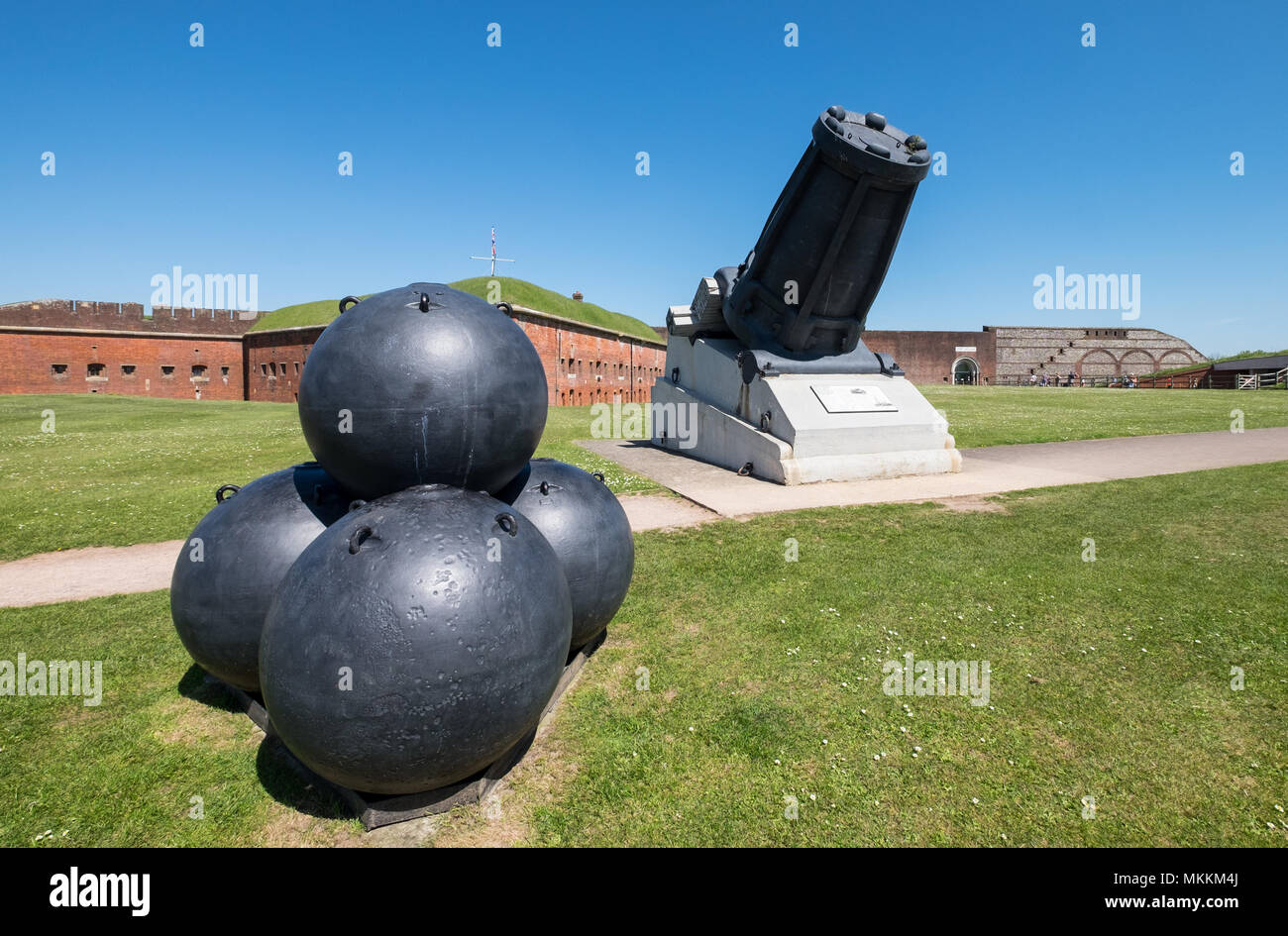 Fort Nelson Portsmouth, Hampshire, Regno Unito Foto Stock