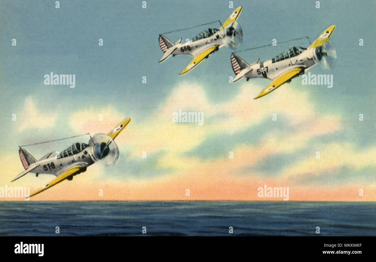 Durante la Seconda guerra mondiale Gli Aerosiluranti Foto Stock