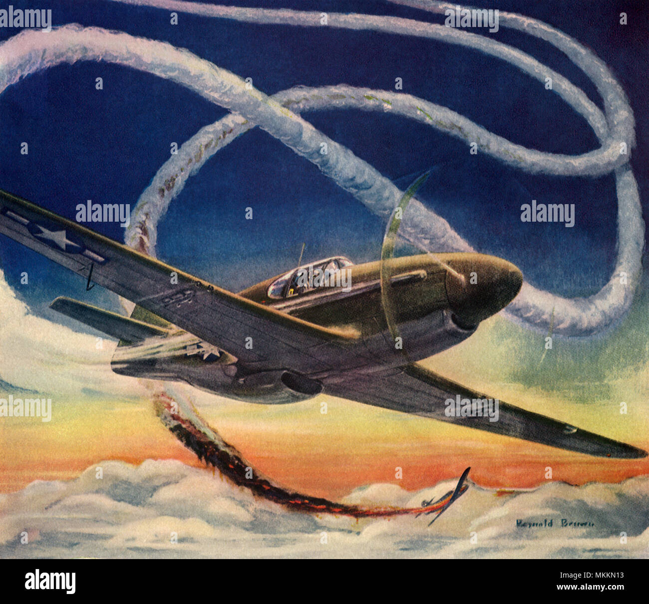 P Mustang Vittoria Foto Stock