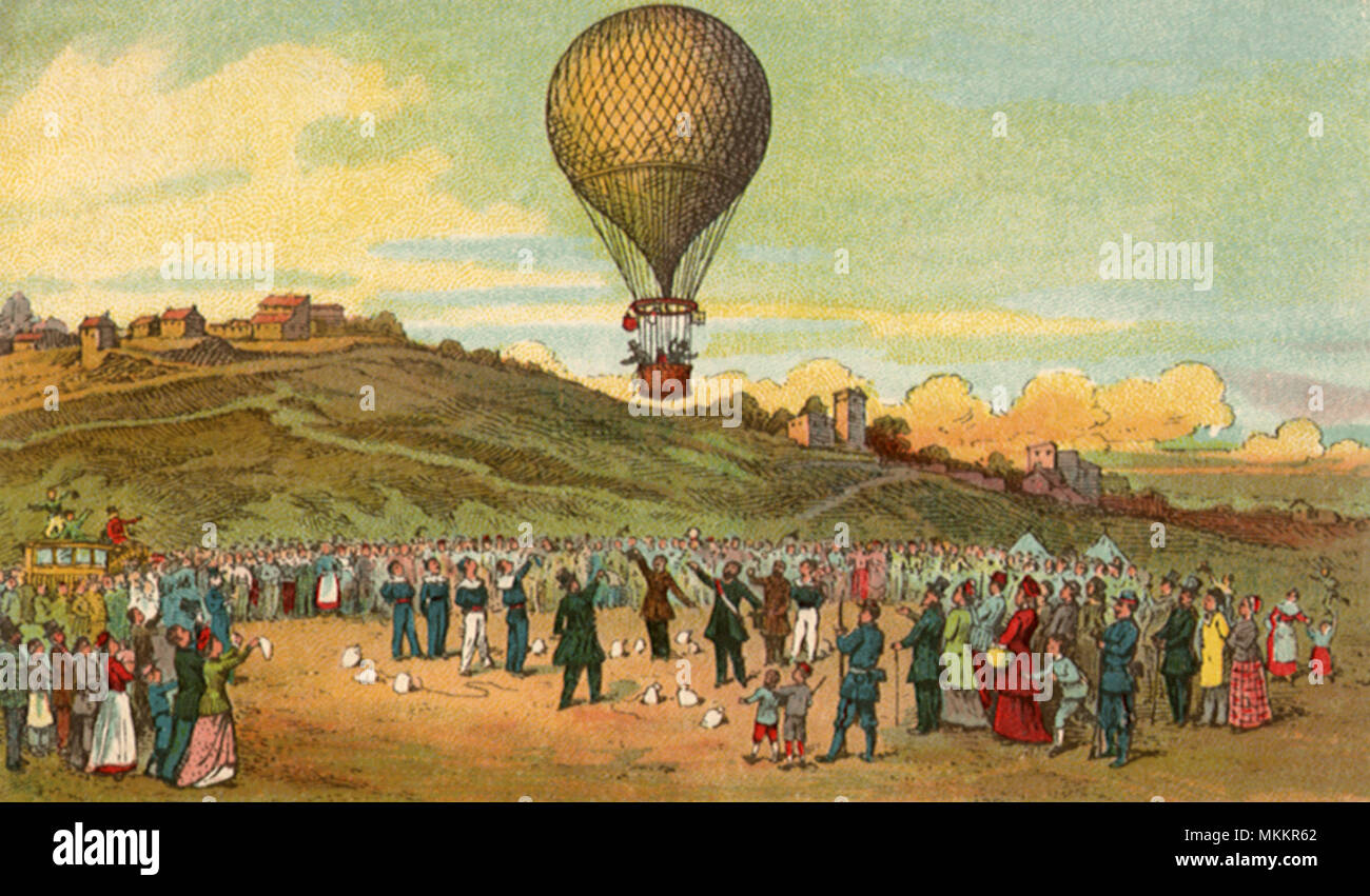 Folla esulta il palloncino Foto Stock