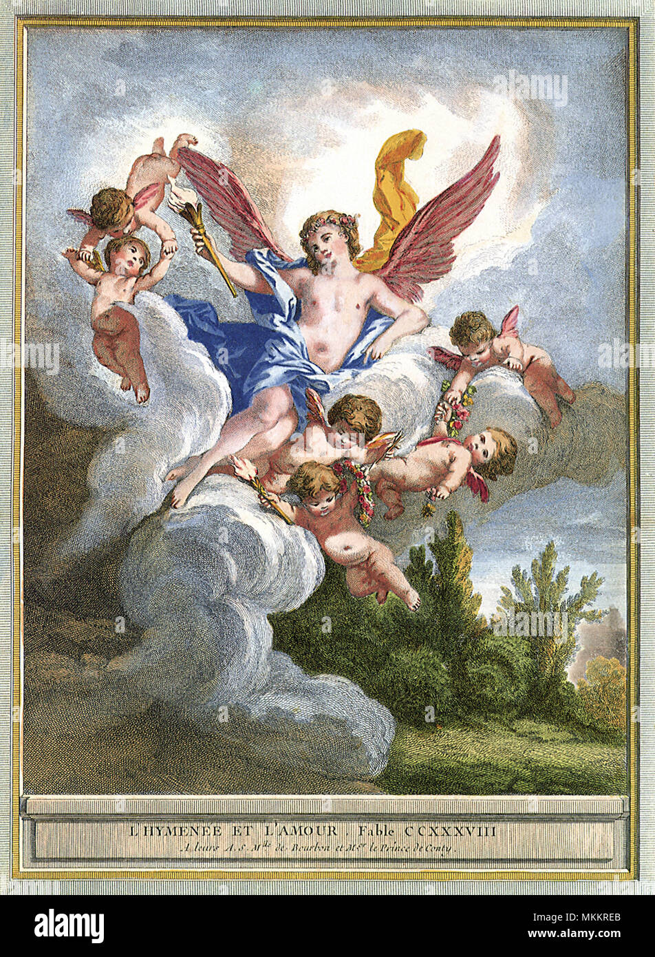 Imene, Dio del matrimonio Foto Stock