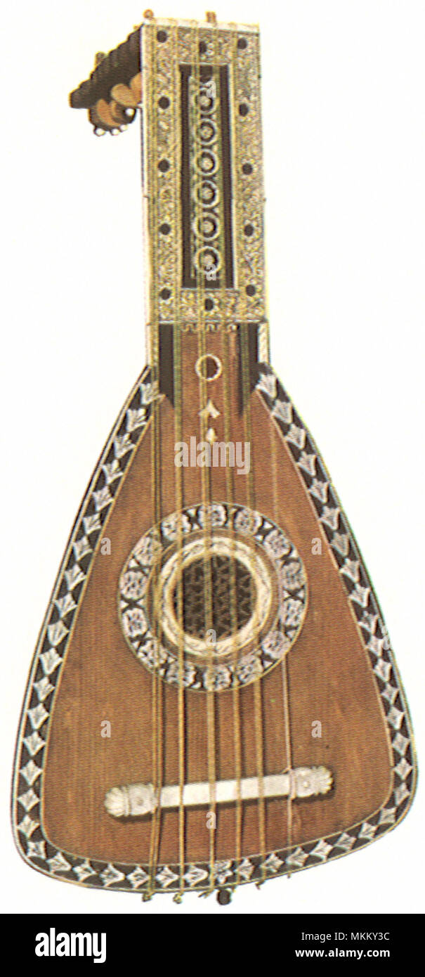 Il liuto Soprano Foto Stock