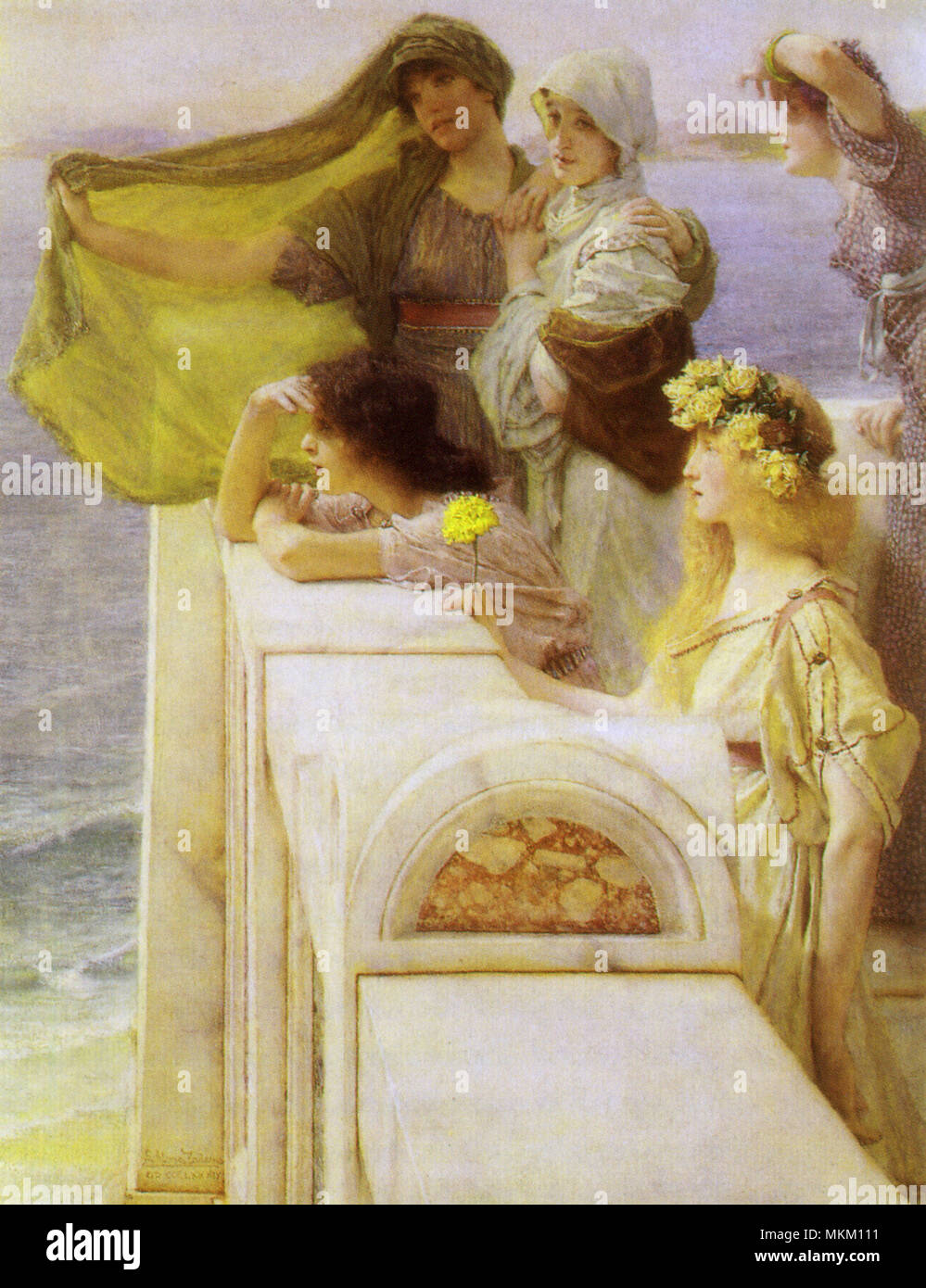 L'Aphrodite la culla Foto Stock