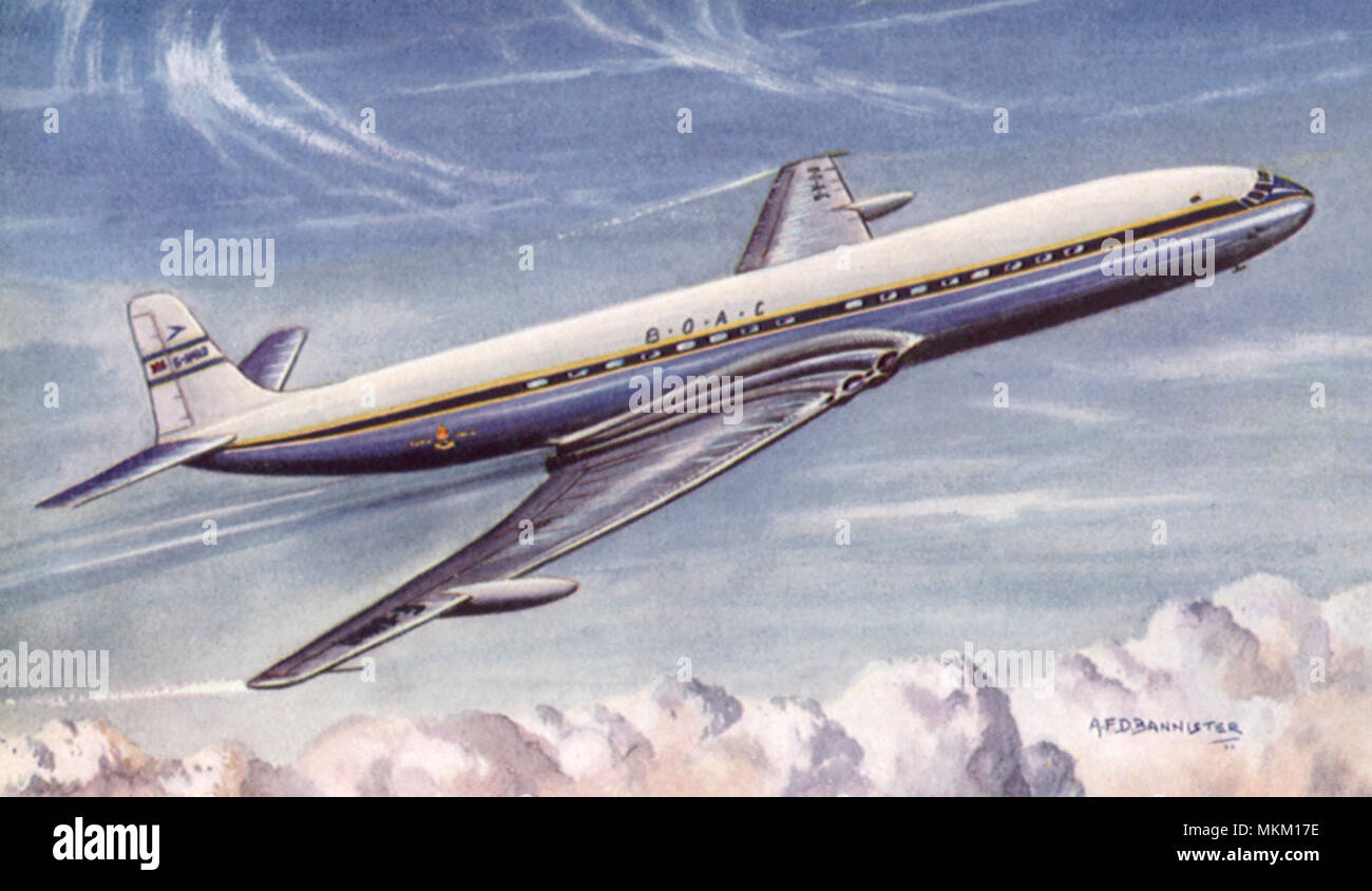 Il blu e il piano bianco Foto Stock