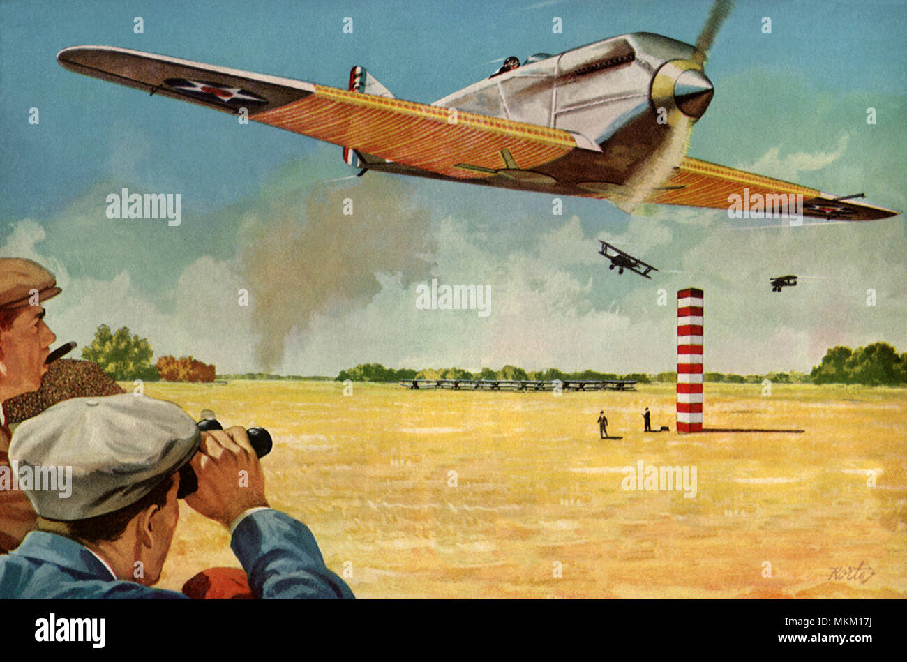 Racing aereo Foto Stock