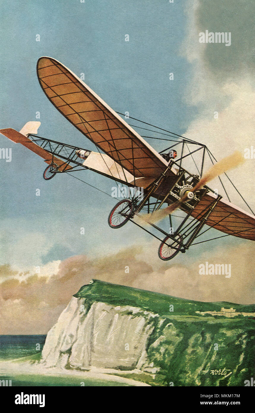 Monoplano francese Foto Stock