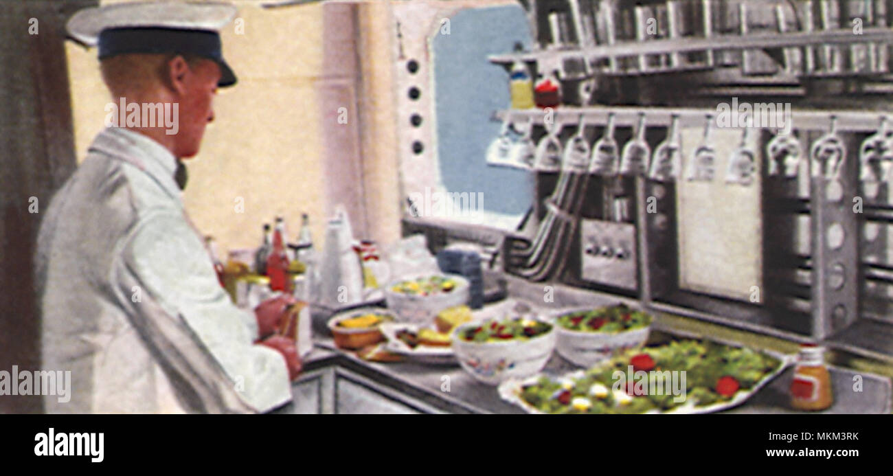 Pranzo in aria Foto Stock