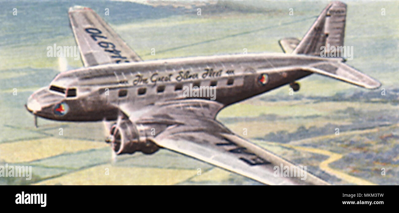 Eastern Airlines D.C.2 Foto Stock