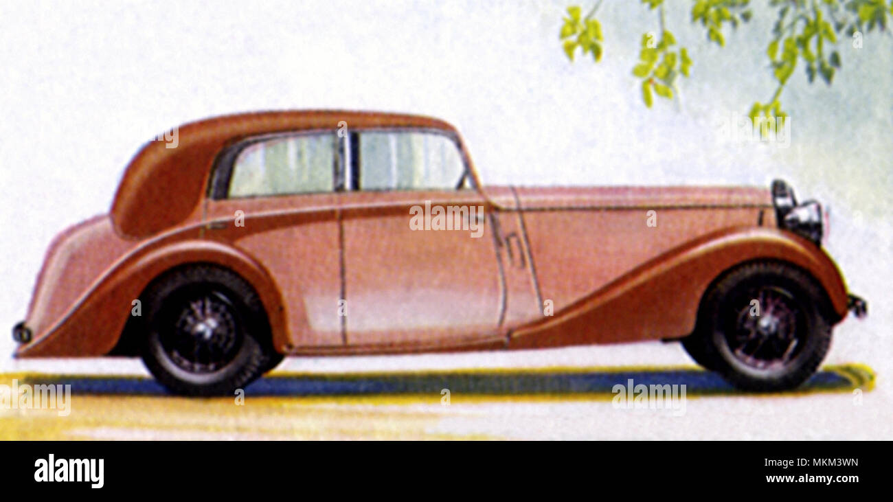 1936 Daimler dritto 8 Foto Stock