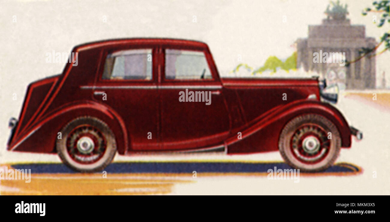 1937 Lanchester Auto sportiva Foto Stock