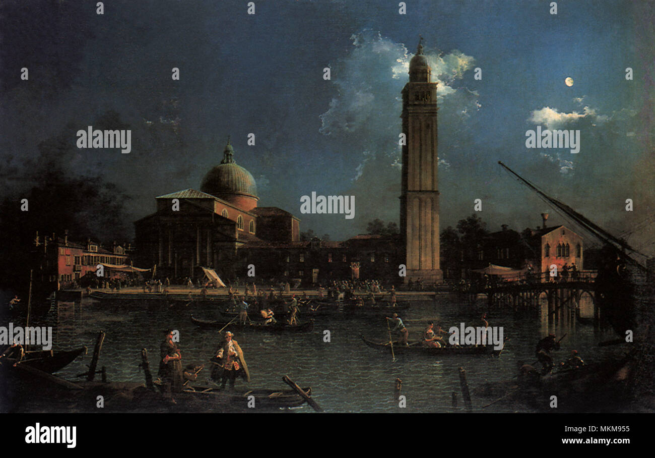 Vigilia di S. Pietro. Venezia. Foto Stock