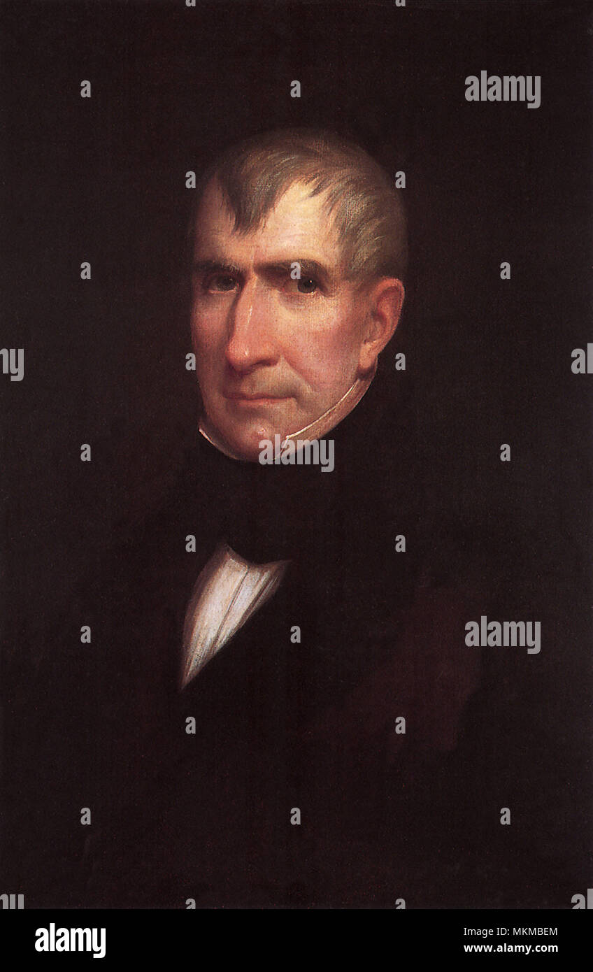 William Henry Harrison 1841 Foto Stock
