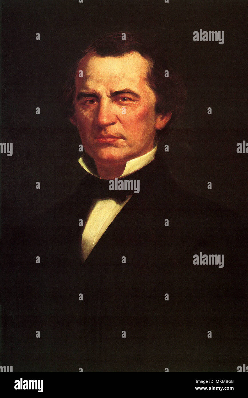 Andrew Johnson Foto Stock