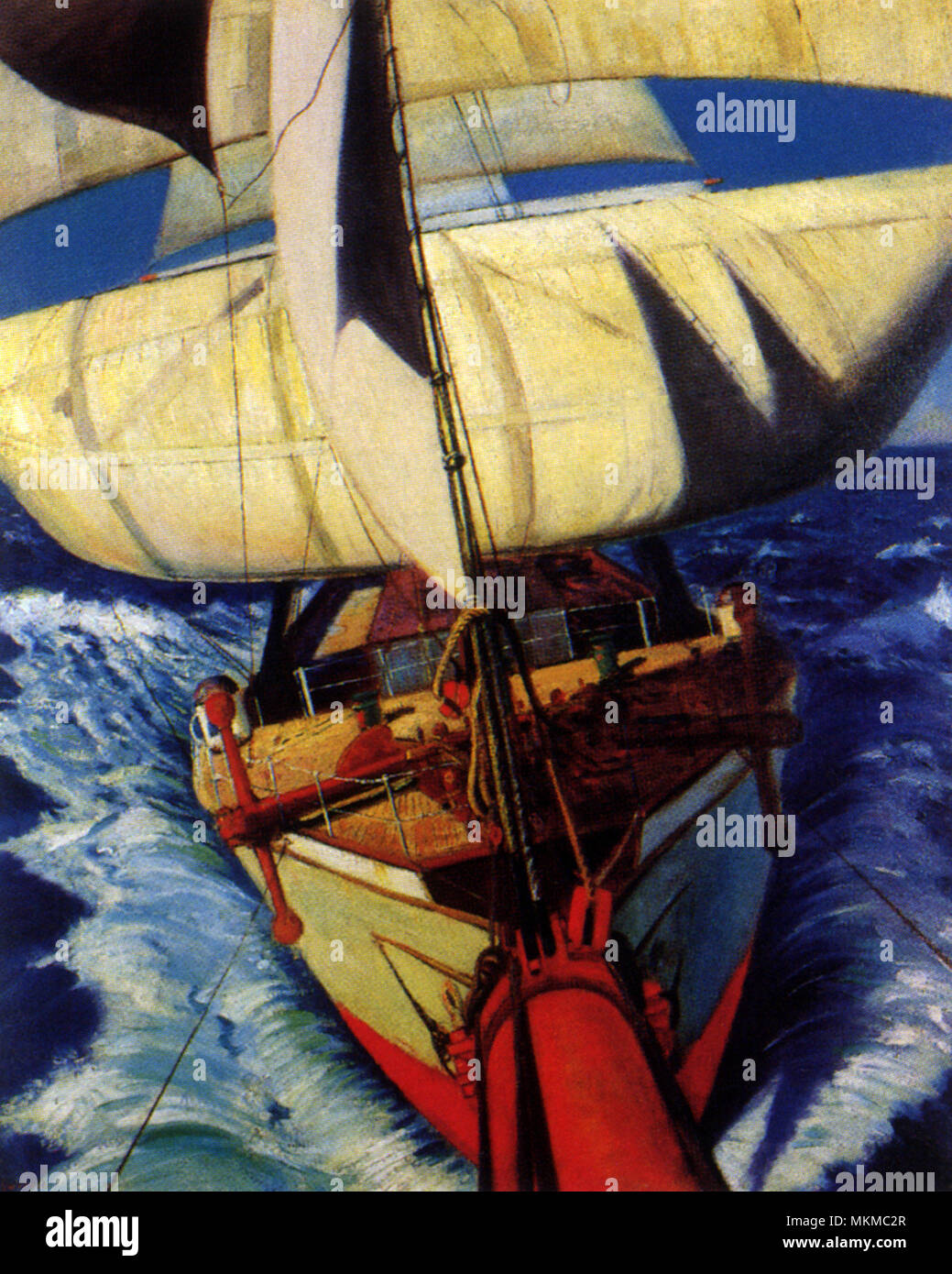 Prua della nave Foto Stock