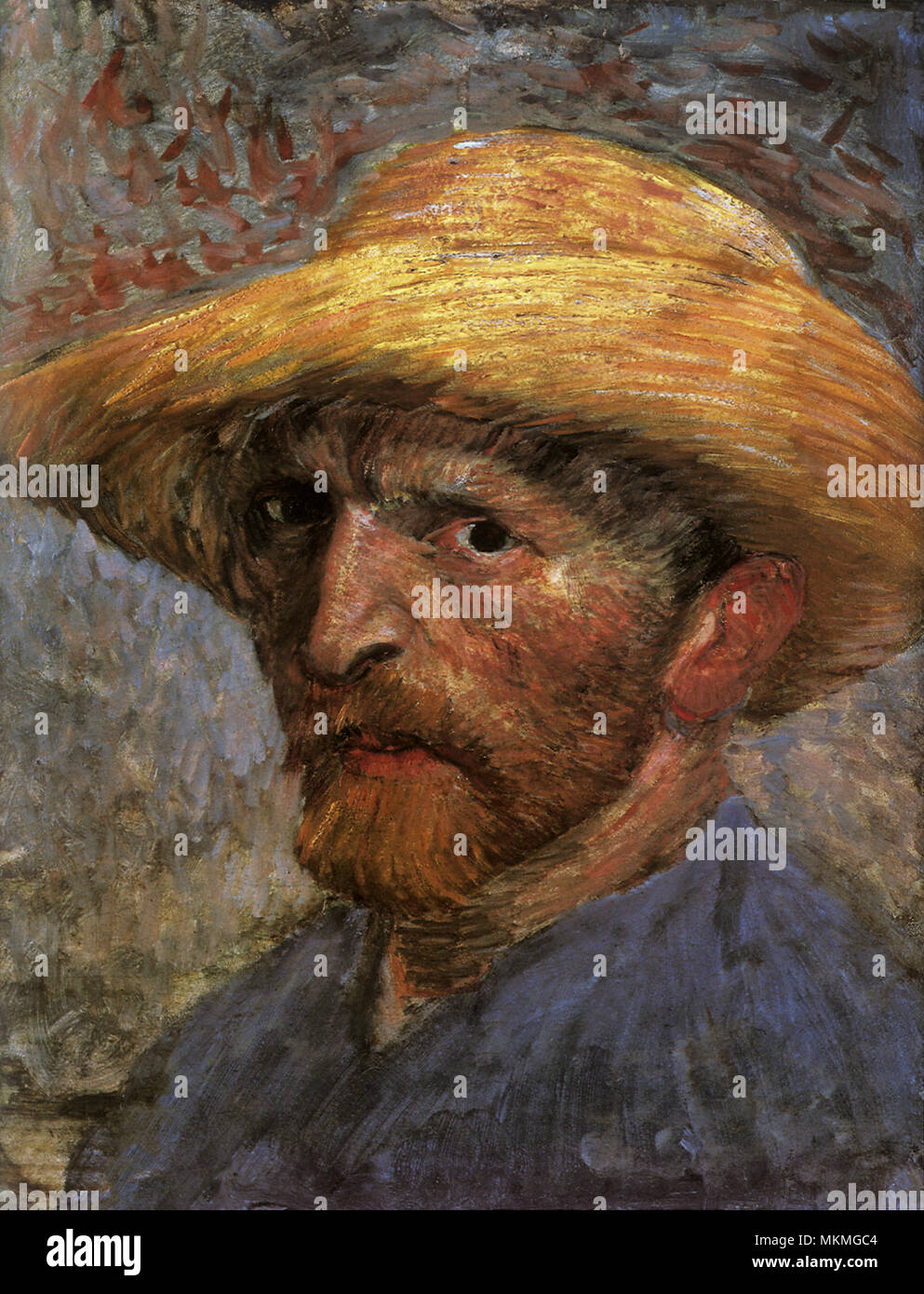 Van Gogh autoritratto Foto Stock