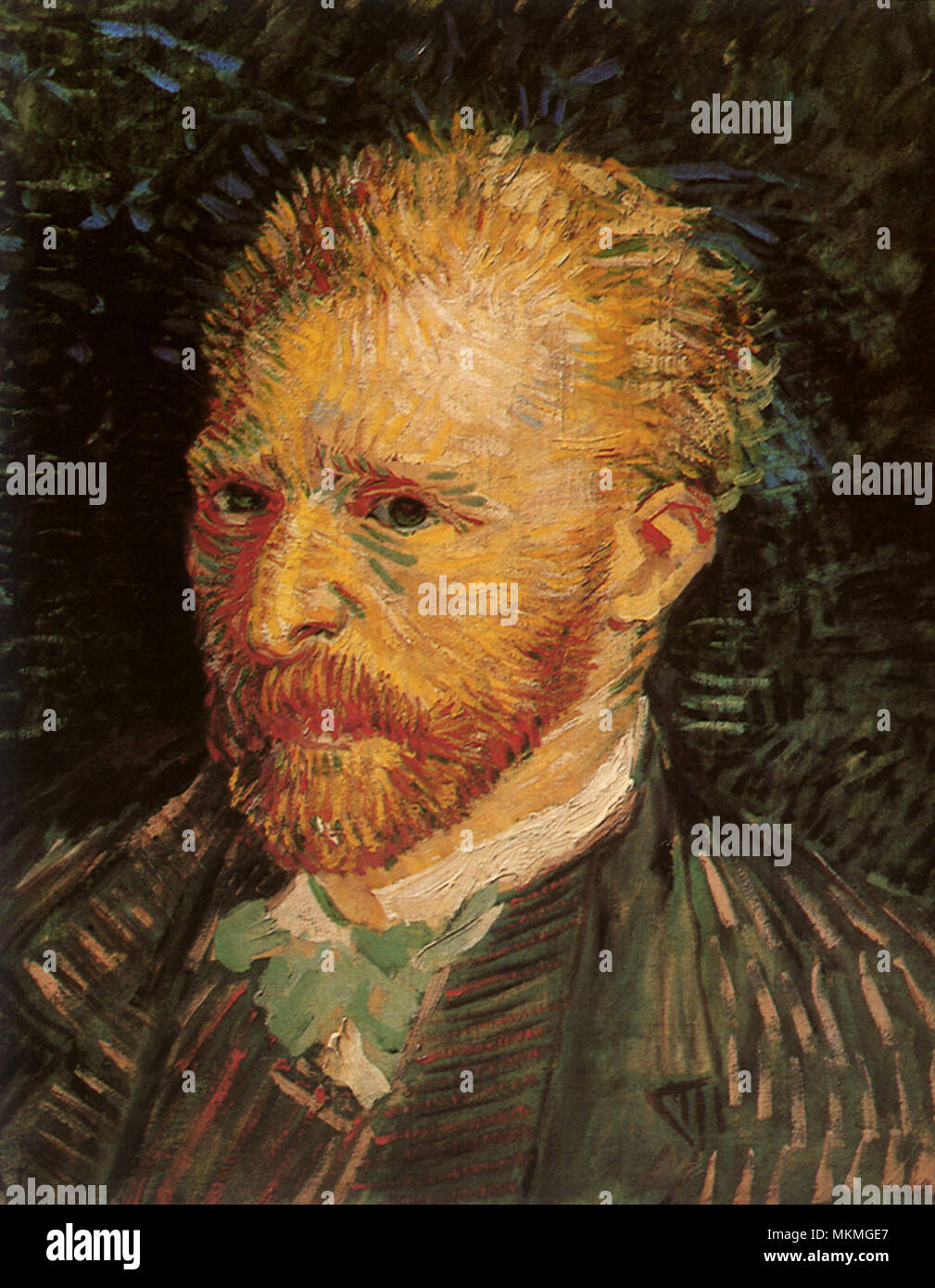 Van Gogh autoritratto Foto Stock