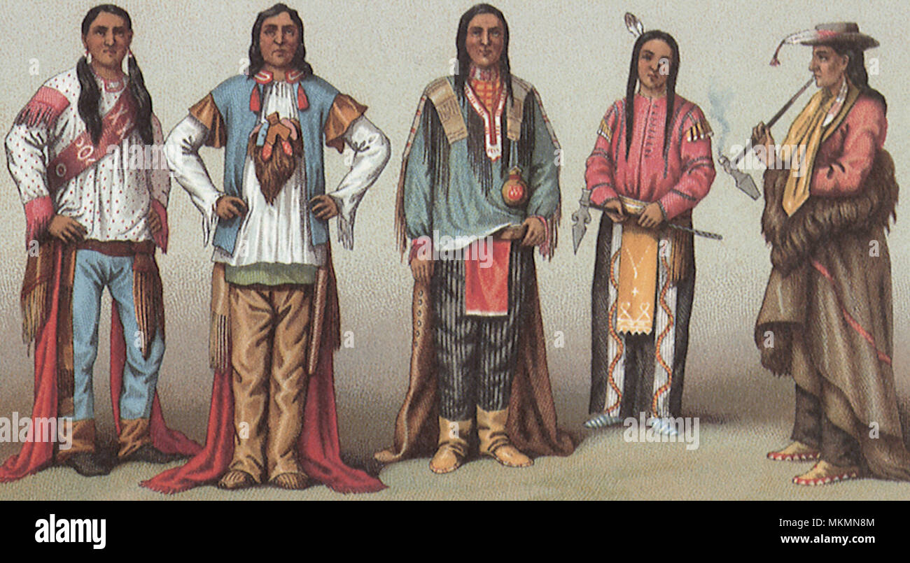 Nativi americani Foto Stock