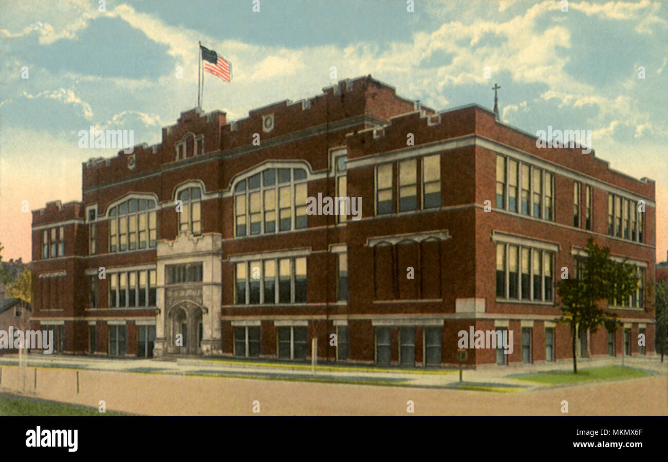 San Paolo Scuola luterana. Fort Wayne. Foto Stock