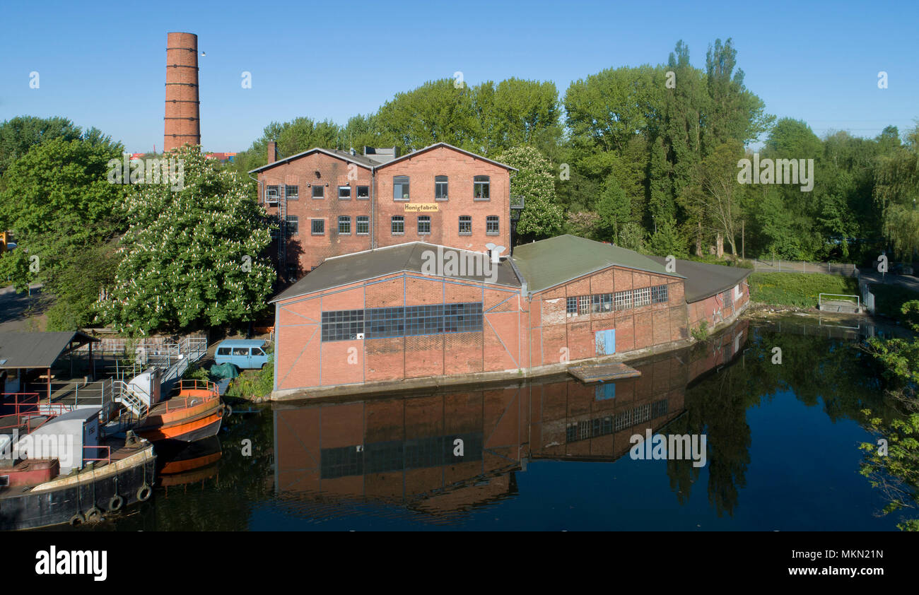 Honigfabrik, Wilhelmsburg, Amburgo, Germania Foto Stock