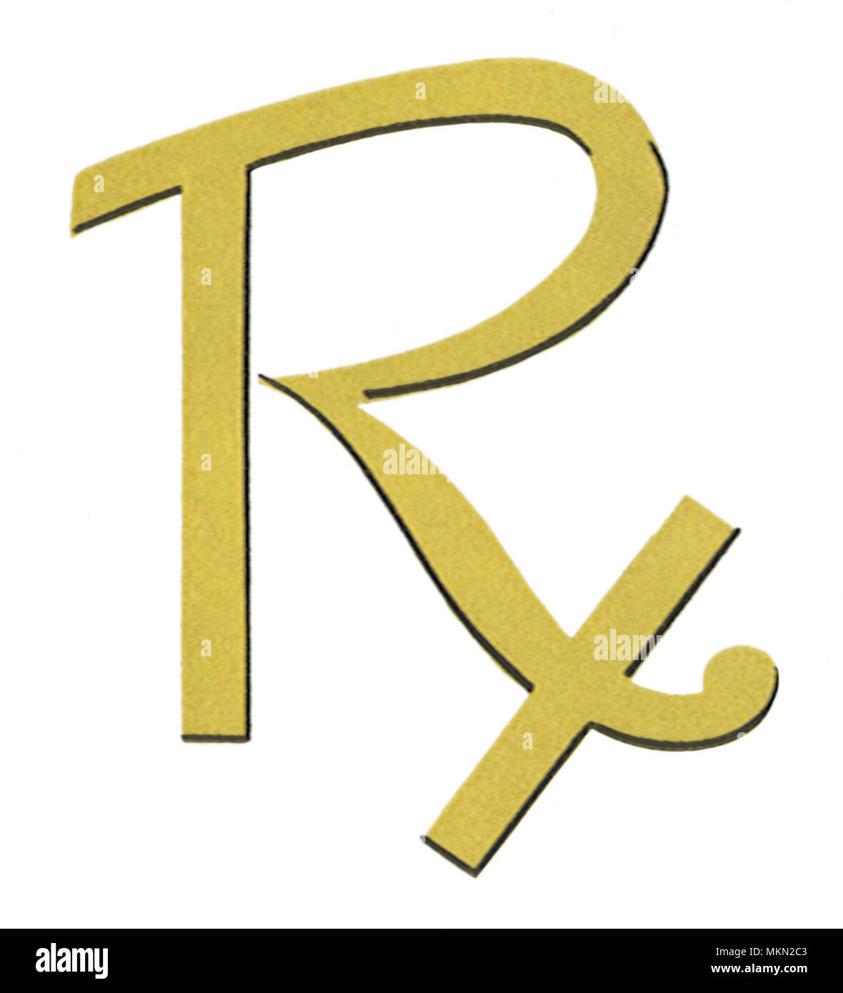 Simbolo di farmacologia Foto Stock