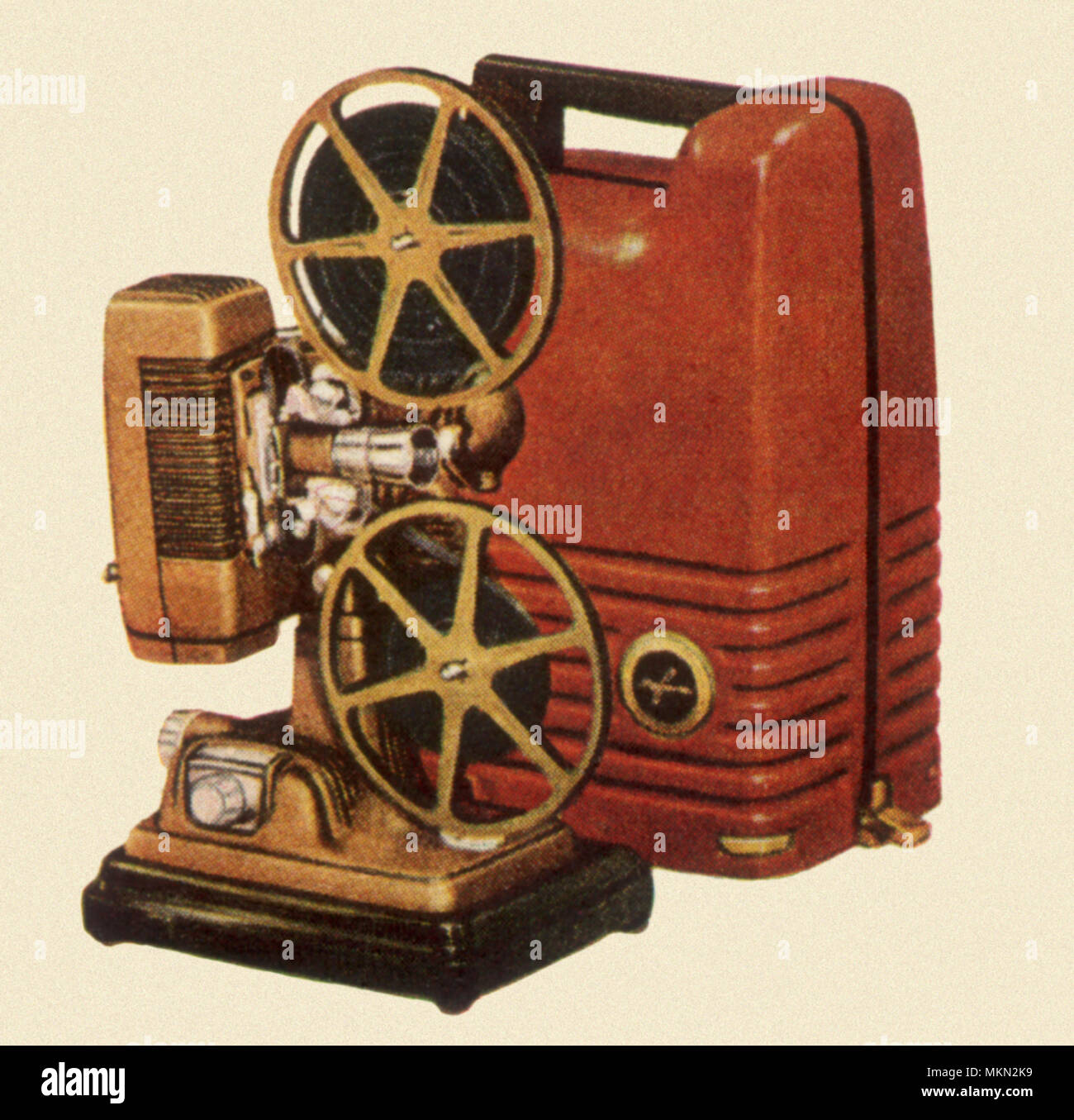 8mm Proiettore Film Foto Stock