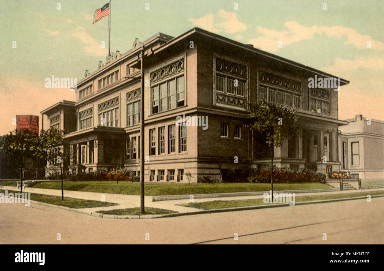 Scuola di Parker. Gli accordi di Dayton. Foto Stock