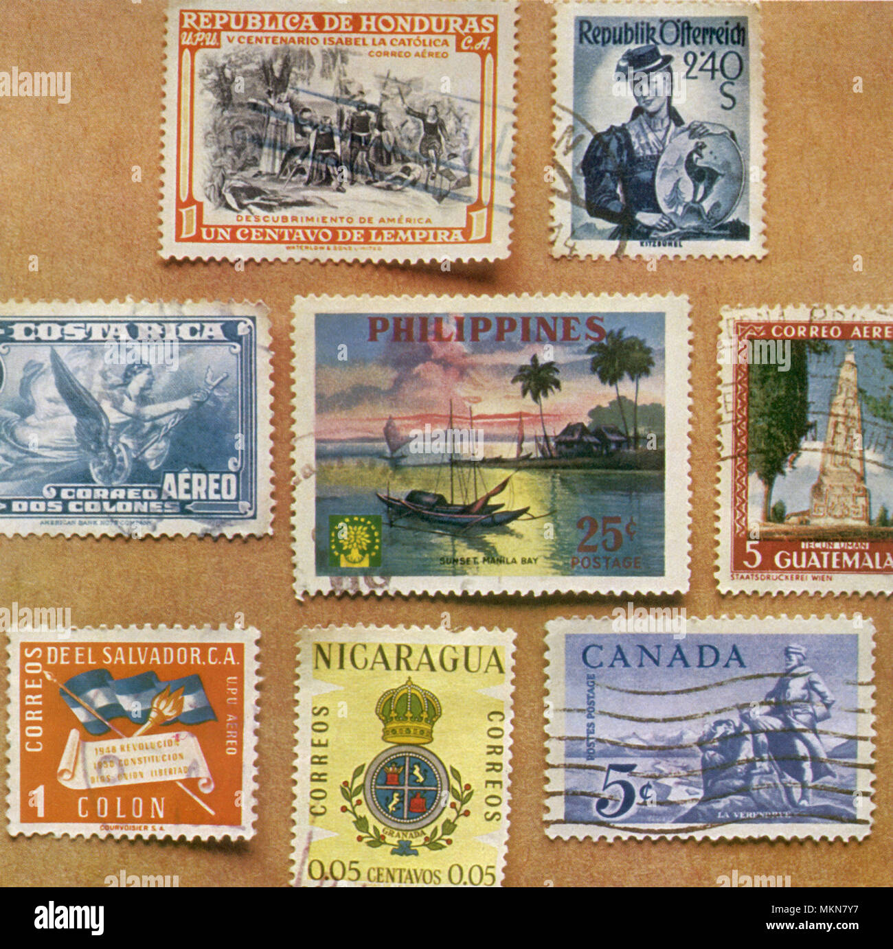Francobolli internazionali immagini e fotografie stock ad alta risoluzione  - Alamy