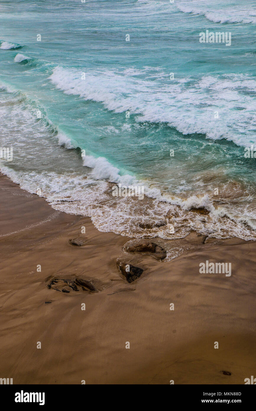Prospettiva areale Ocean Beach Foto Stock