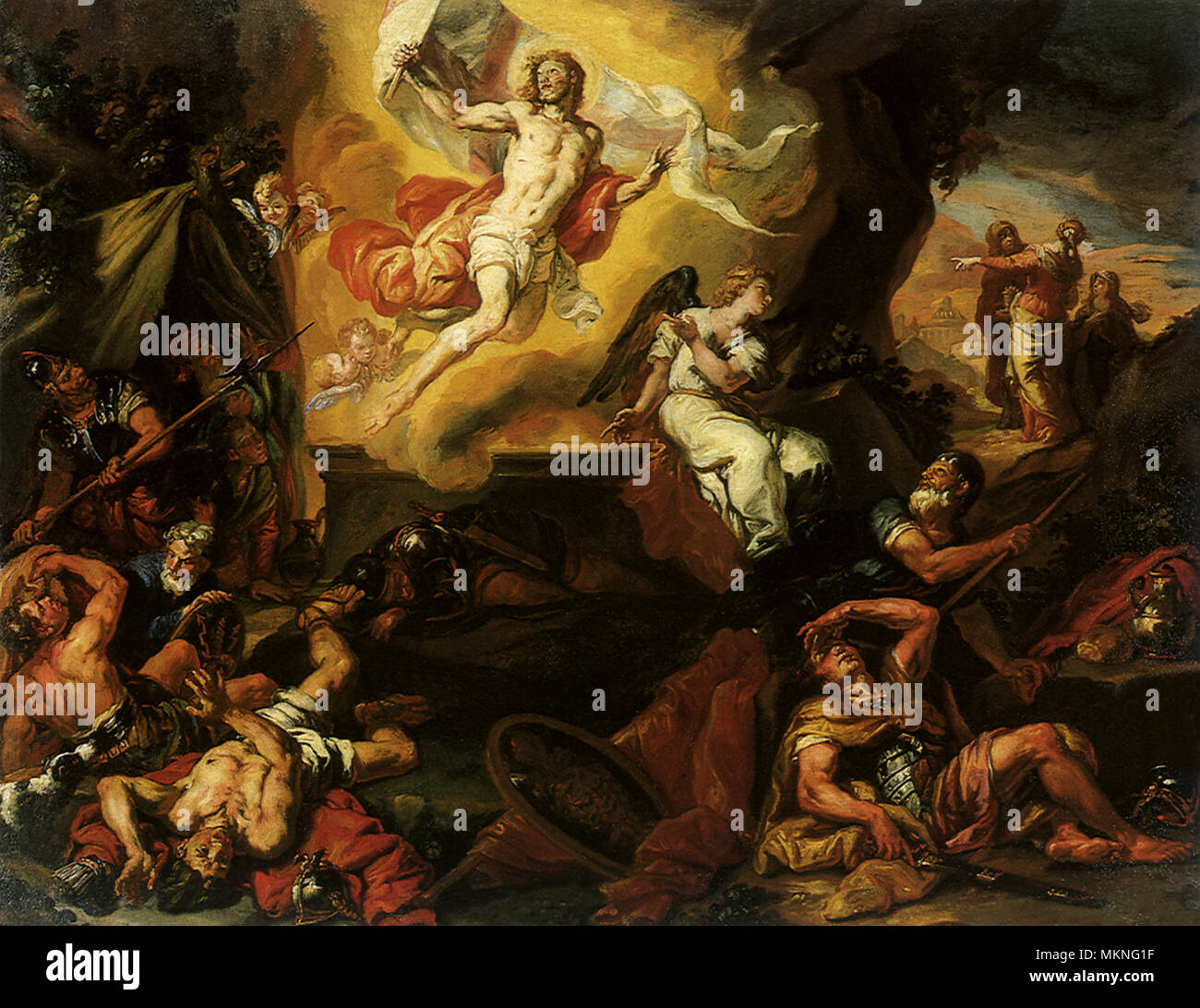 La risurrezione di Cristo Foto Stock