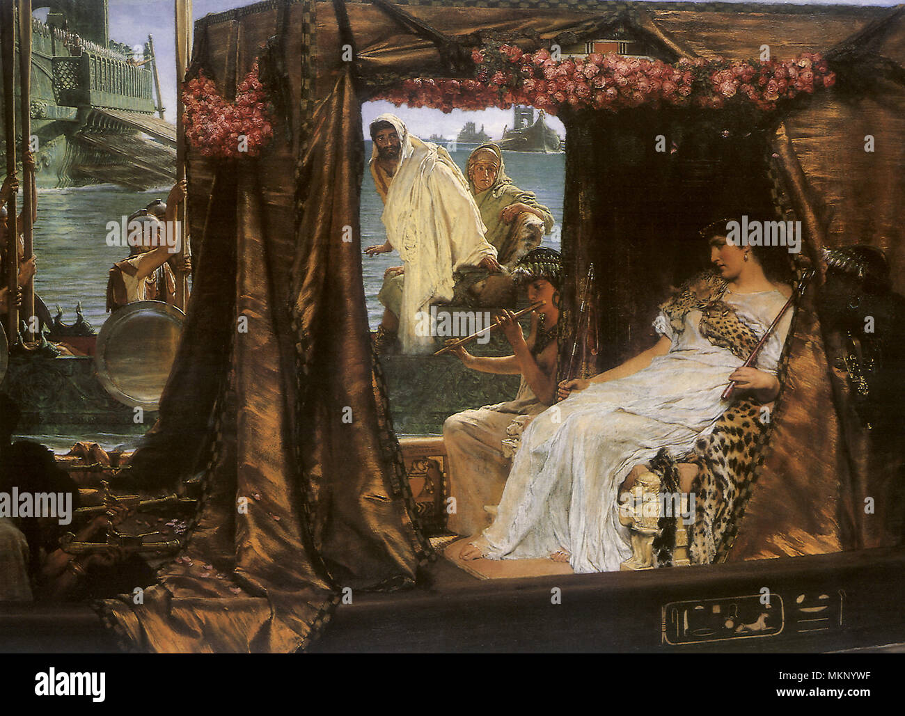 Antonio e Cleopatra Foto Stock