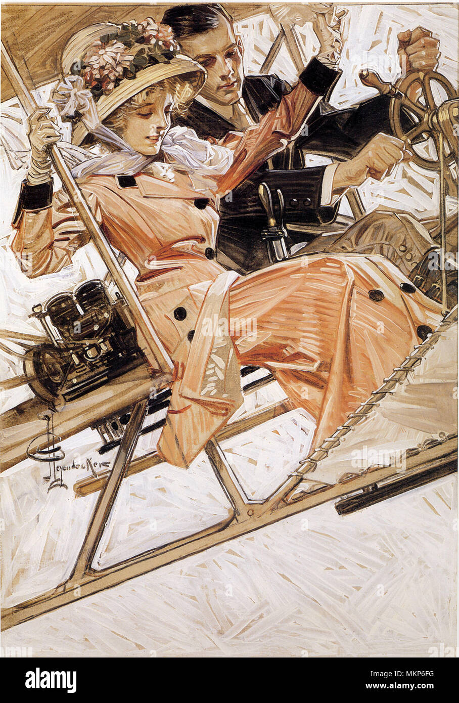 Matura nei primi mesi del piano Foto Stock