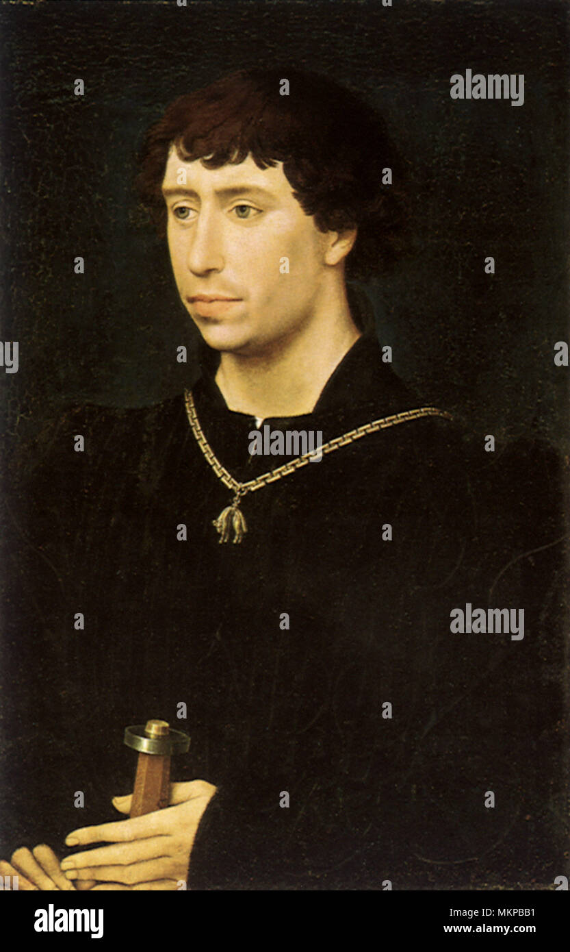 Carlo il Temerario, duca di Borgogna Foto Stock