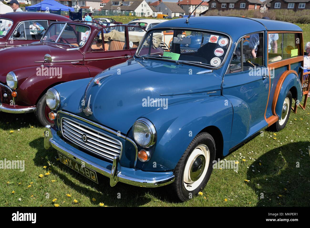 Cleveleys Lancashire, Regno Unito. Il 6 maggio 2018. Cleveleys Classic Car Show a Jubilee Gardens (BVPG) Blackpool veicolo gruppo di conservazione Foto Stock