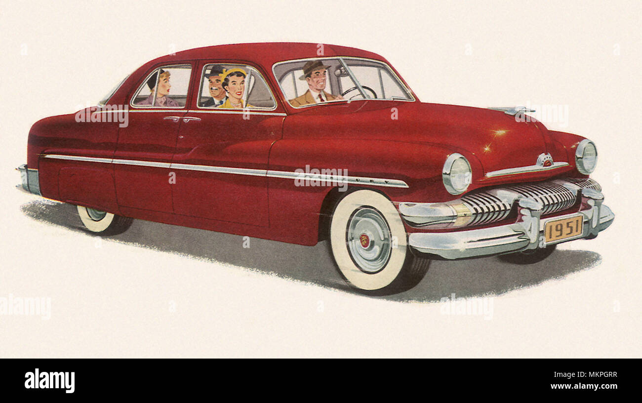 1951 Mercury Foto Stock