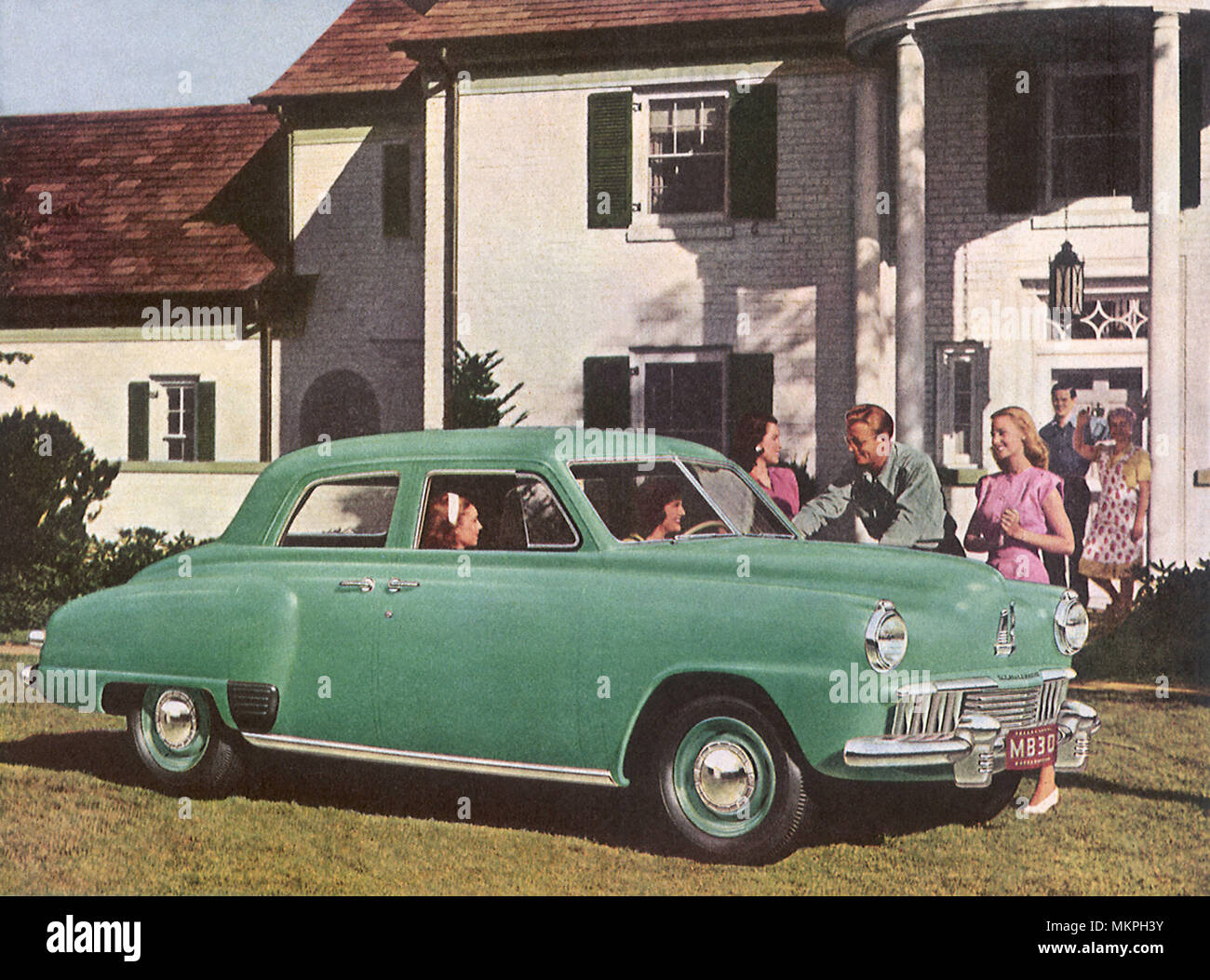 1947 Campione Studebaker Regal De Luxe Berlina 4 porte Foto stock - Alamy