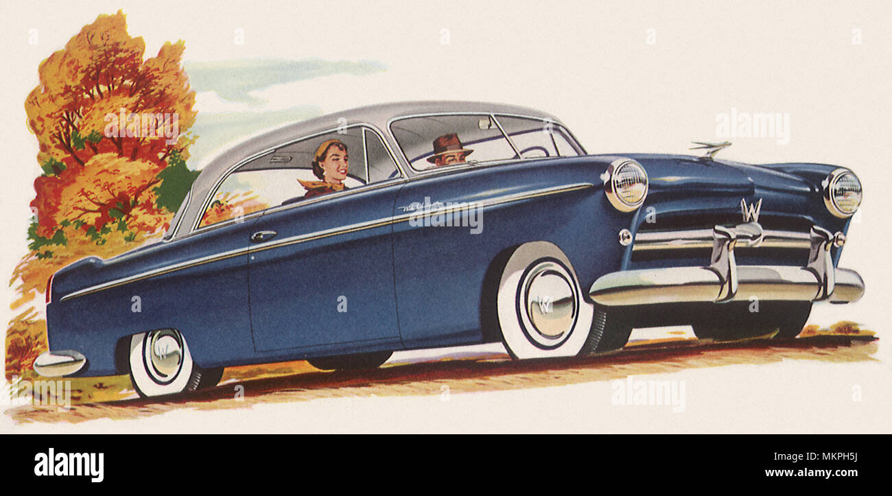 1953 Aero-Eagle Willys Foto Stock
