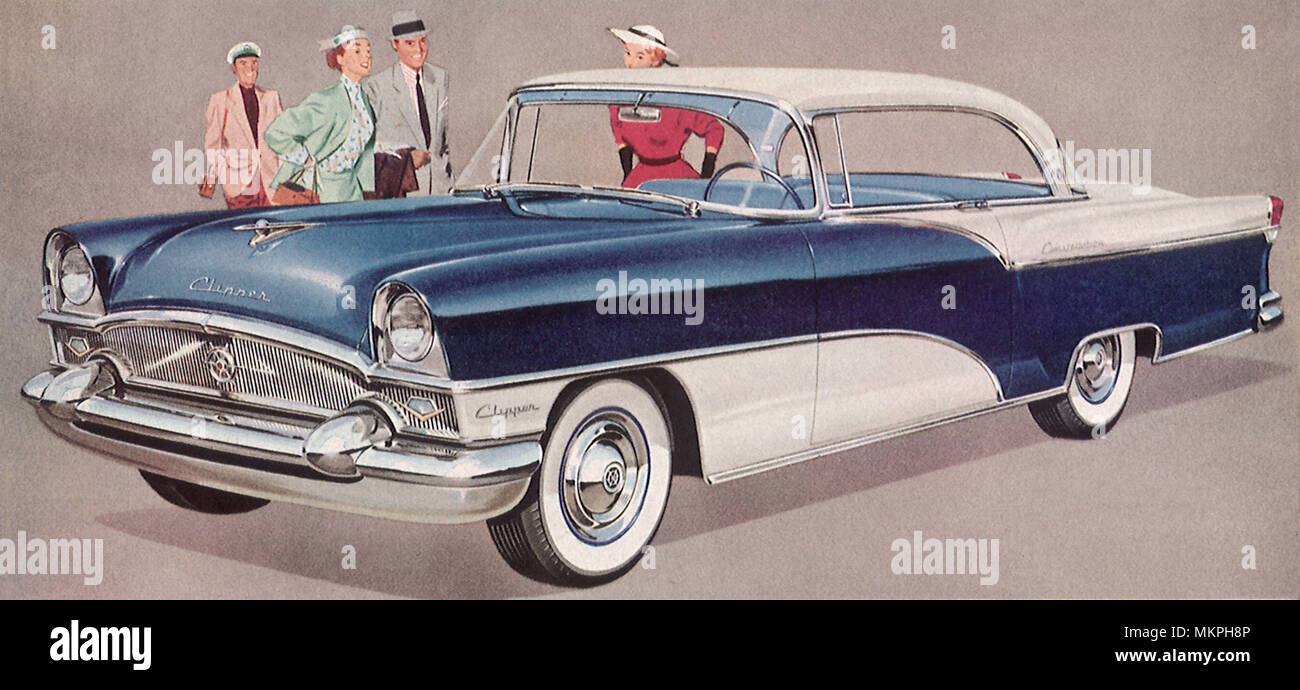1955 Packard Clipper costellazione personalizzato Foto Stock