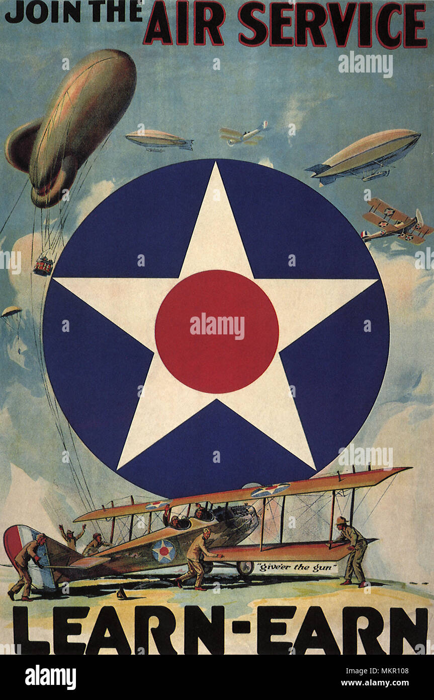 Unire il servizio aereo Foto Stock