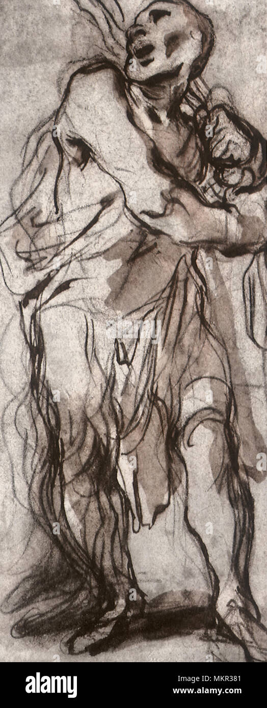 Studio di un uomo Foto Stock