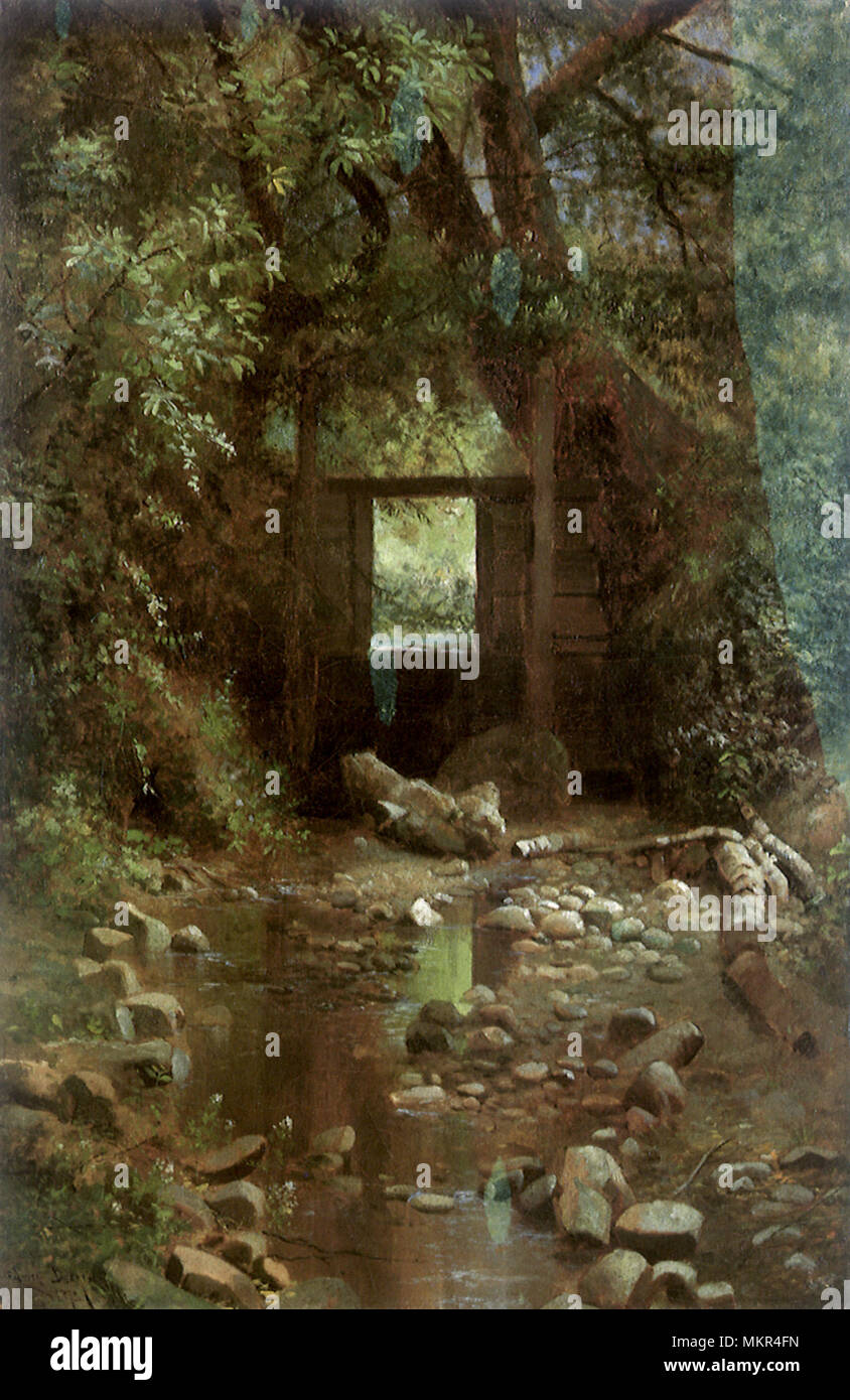 Studio esterno su fragola Creek Foto Stock