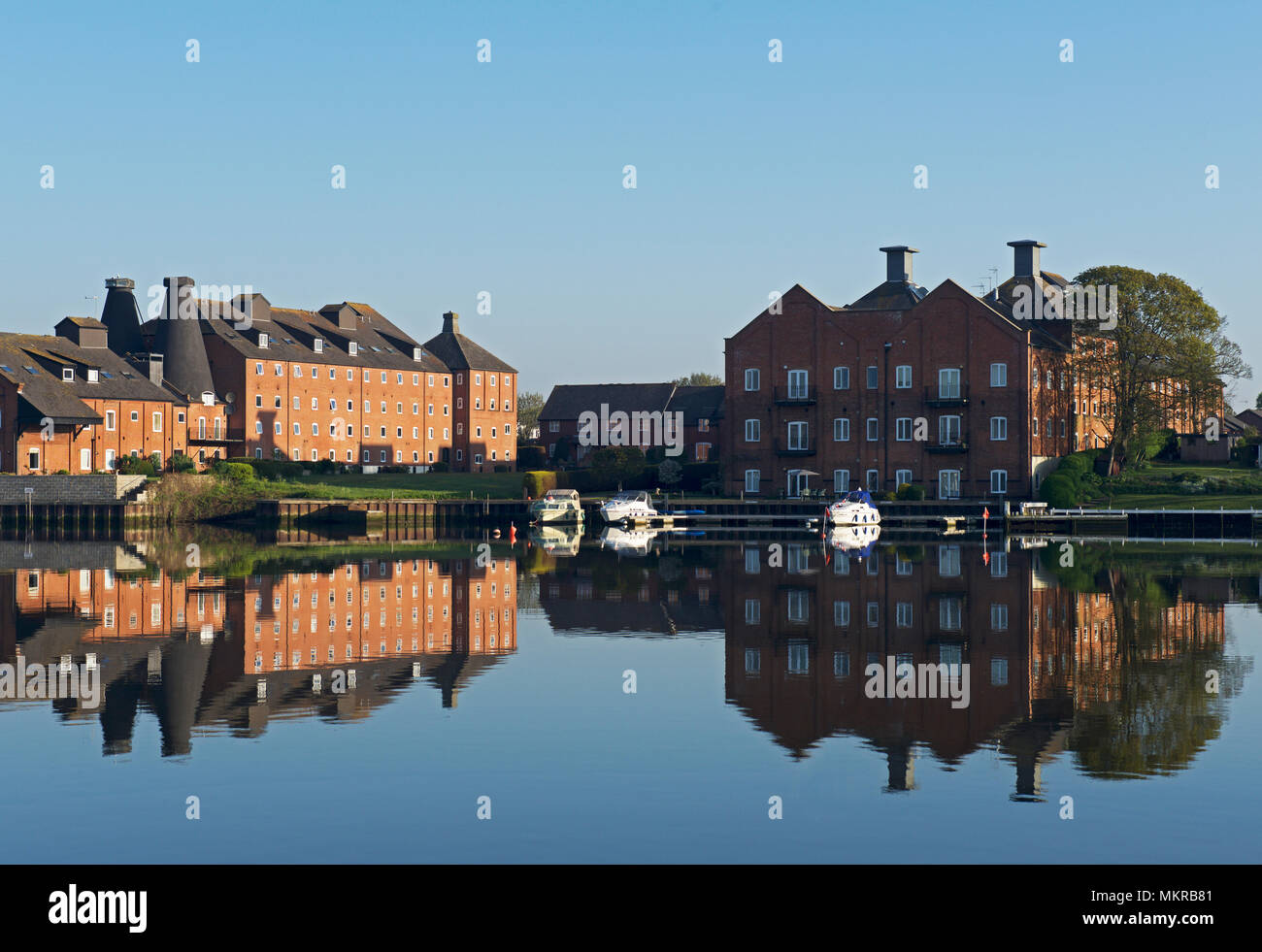 Oulton Broad, vicino Lowestoft, Norfolk Broads, Norfolk, Inghilterra, Regno Unito Foto Stock