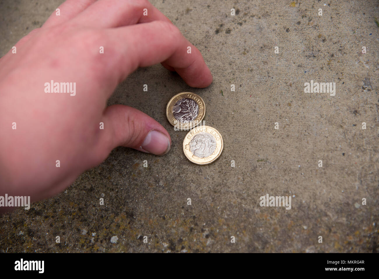 Prelievo di denaro Foto Stock