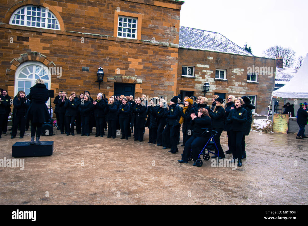 Delapre Abbey Northampton Inghilterra Foto Stock