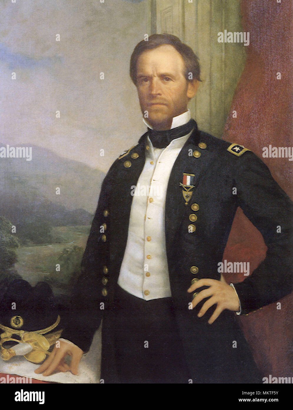 General William T. Sherman Foto Stock