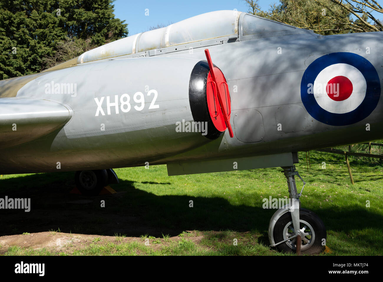 Gloster Javelin Guerra Fredda jet da combattimento Foto Stock