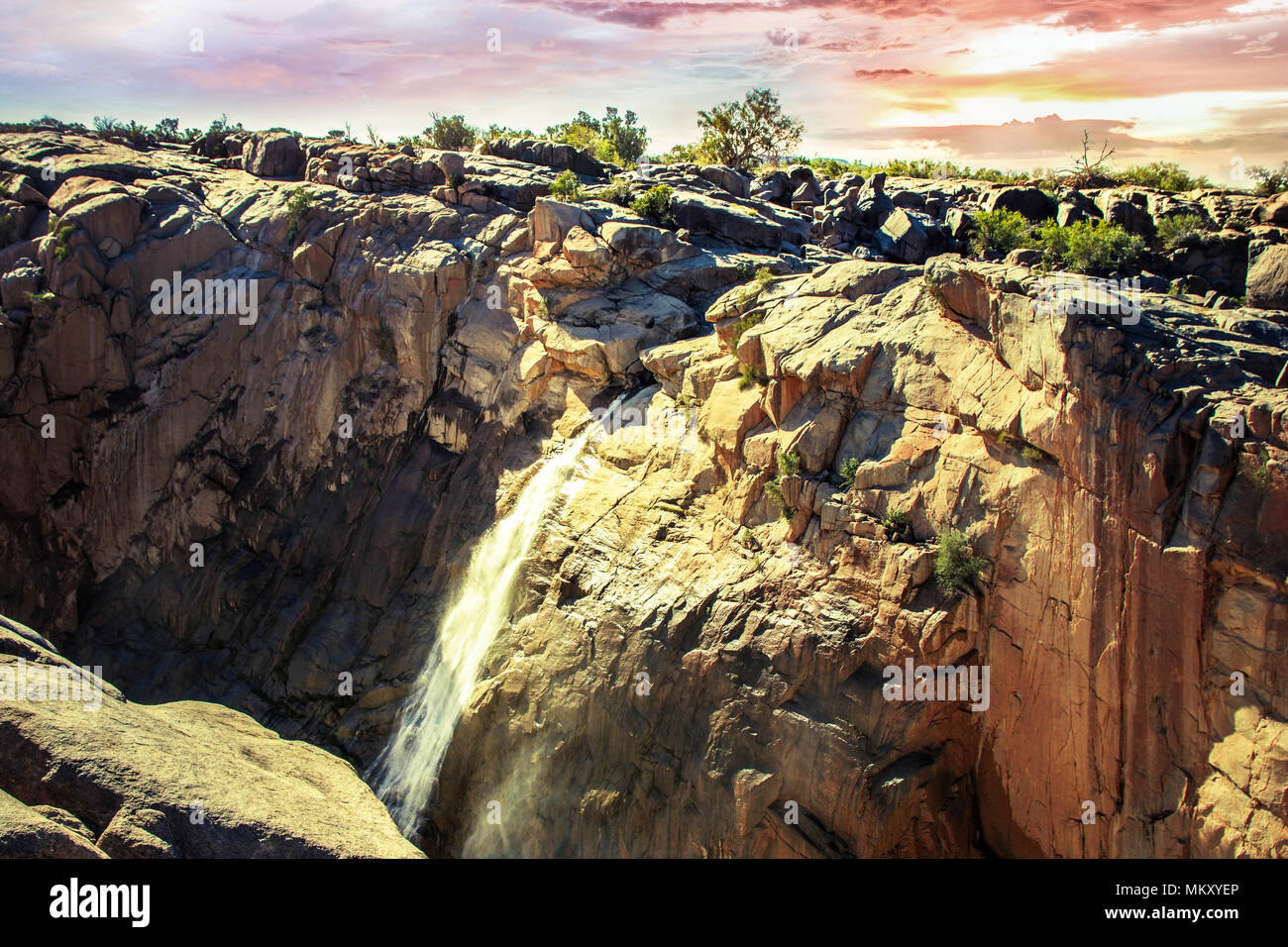 Augrabies National Park in Sud Africa Foto Stock