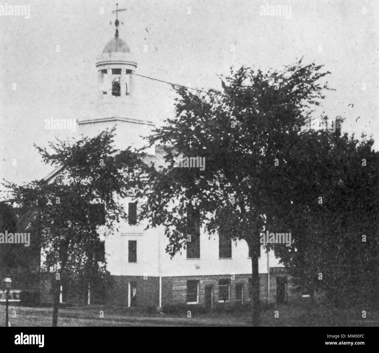 Prima chiesa battista. Wakefield. 1870 Foto Stock